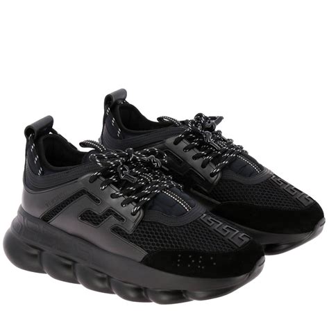 versace crew sneakers|versace shoes men sneakers discount.